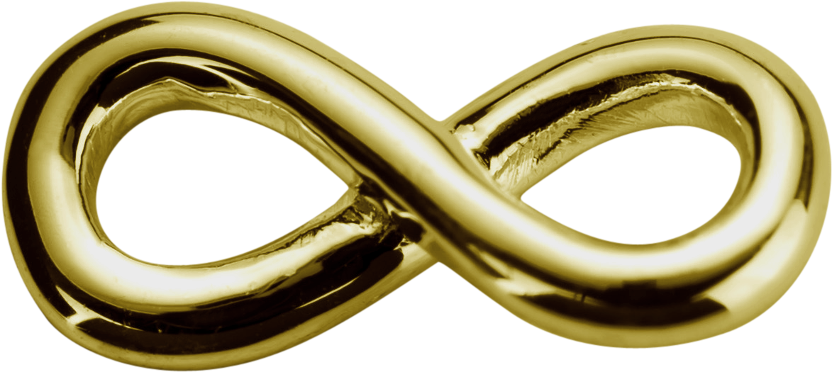 Gold Infinity PNG