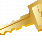 Gold Key PNG File