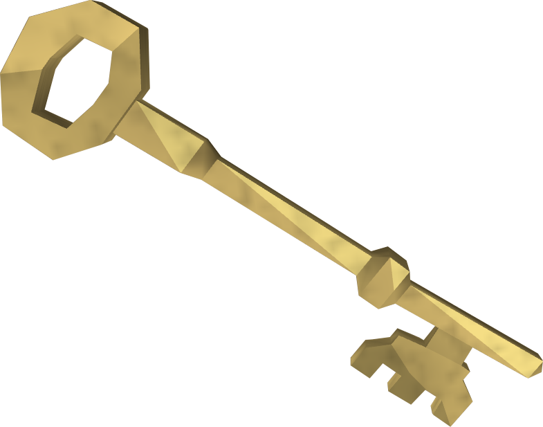 Gold Key PNG High Quality Image