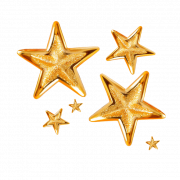 Estrela de Natal Golden PNG