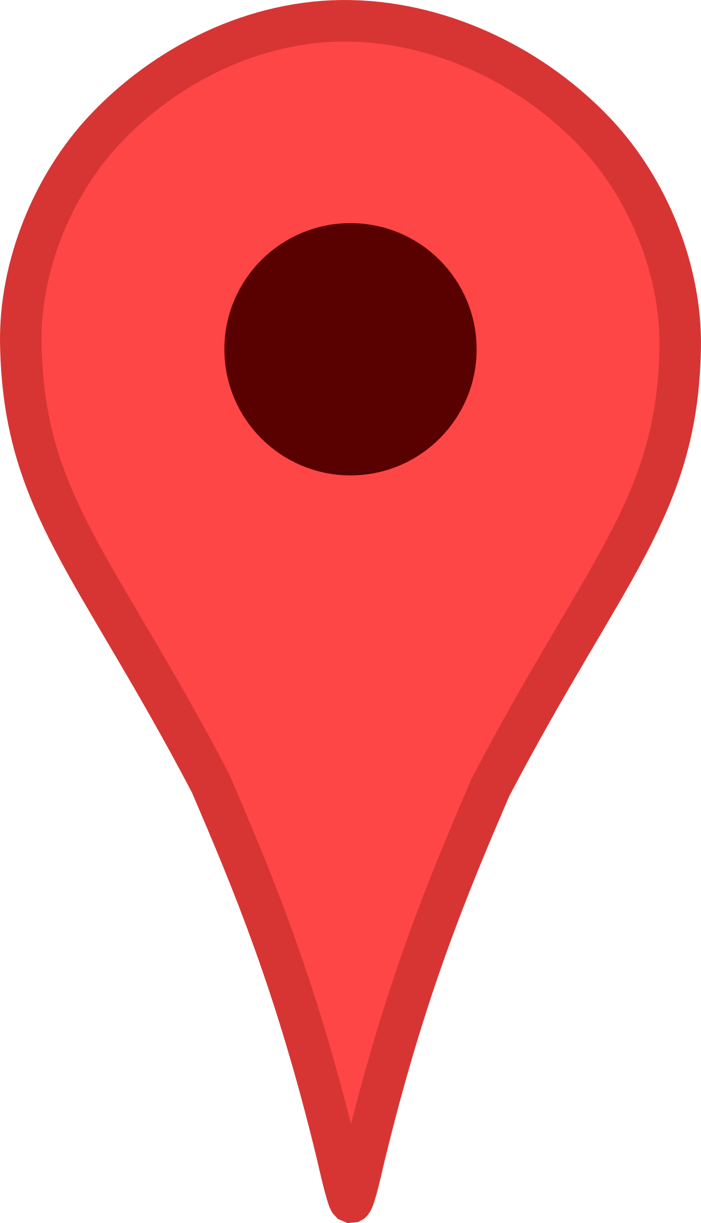 Google Maps Location Mark PNG Picture