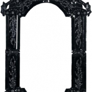 File PNG del frame gotico