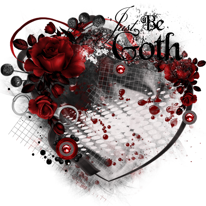 Gothic Rose PNG Bild