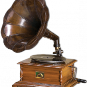 Arquivo PNG de gramofone