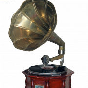 Gramofoon PNG Hoge kwaliteit Afbeelding