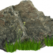 Grass Stone PNG