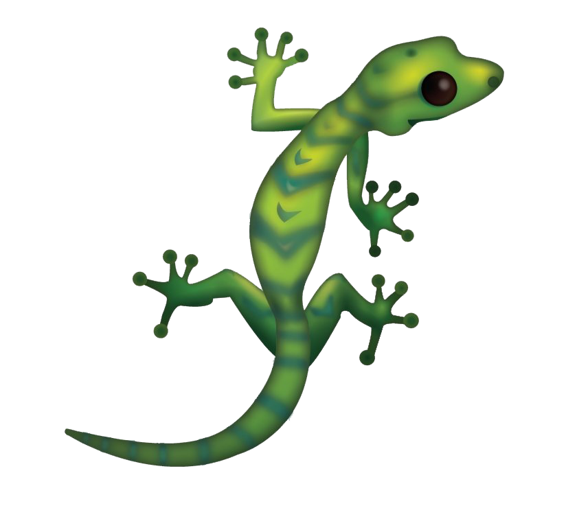 Зеленая ящерица PNG Clipart