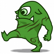Green Monster PNG Image