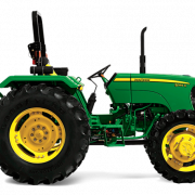 Imagen PNG de tractor verde