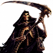 Halloween Grim Reaper PNG Gambar Gratis