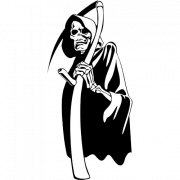 Halloween Grim Reaper PNG Hoge kwaliteit Afbeelding