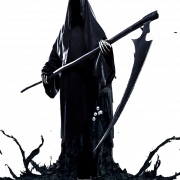 Gambar Halloween Grim Reaper PNG