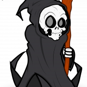 Halloween Grim Reaper PNG -foto