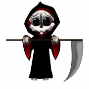 Imagem PNG do Reaper Grim Reaper de dia das Bruxas