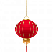 Hanging Chinese Lantern PNG I -download ang imahe