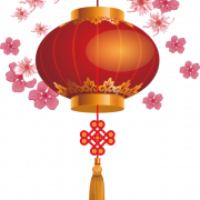 Hanging Chinese Lantern PNG Free Download