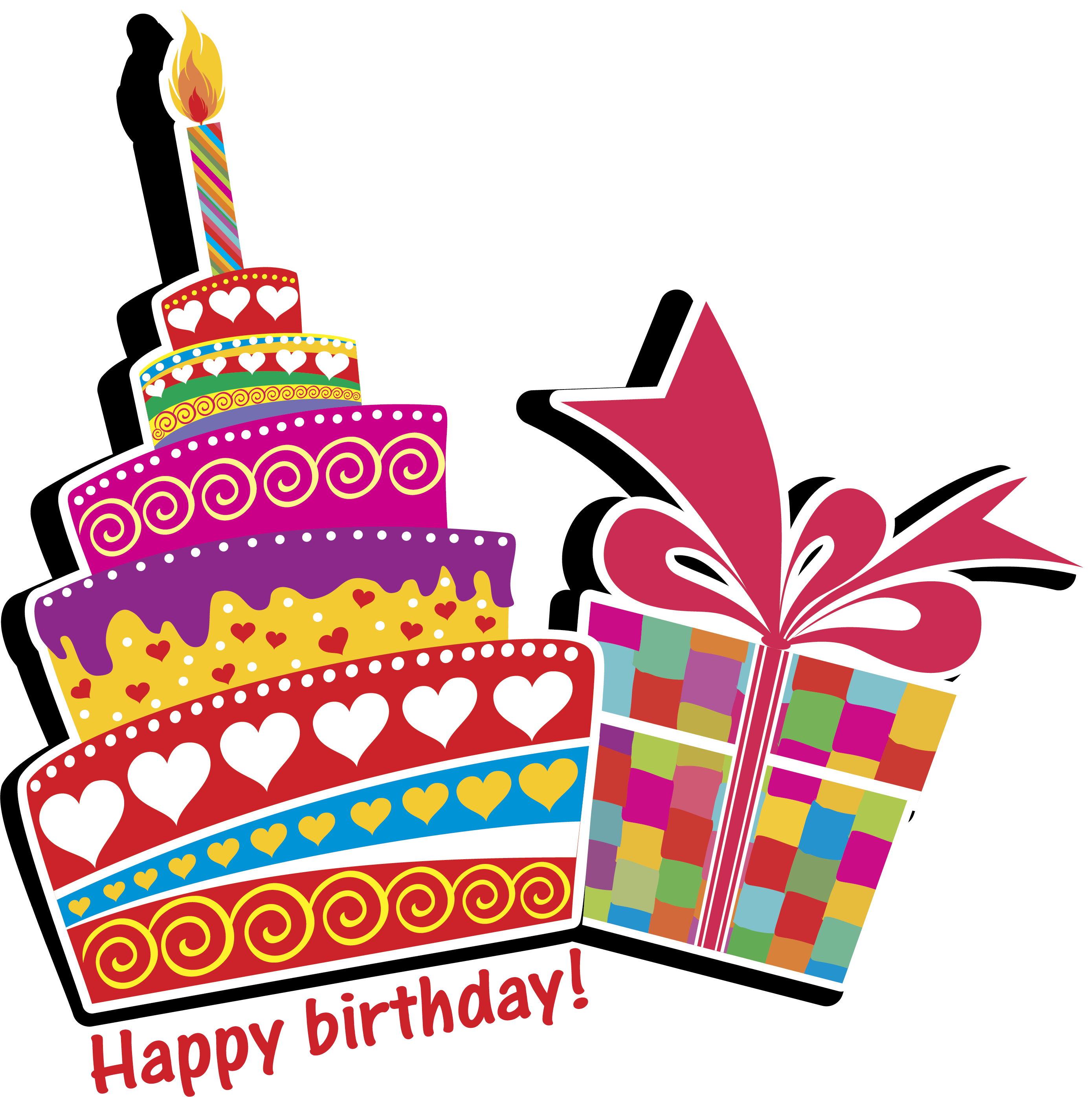 Happy Birthday Decoration PNG Free Download