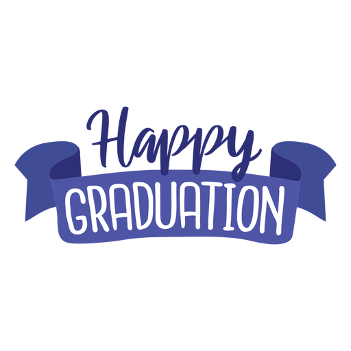 Happy Graduation PNG File