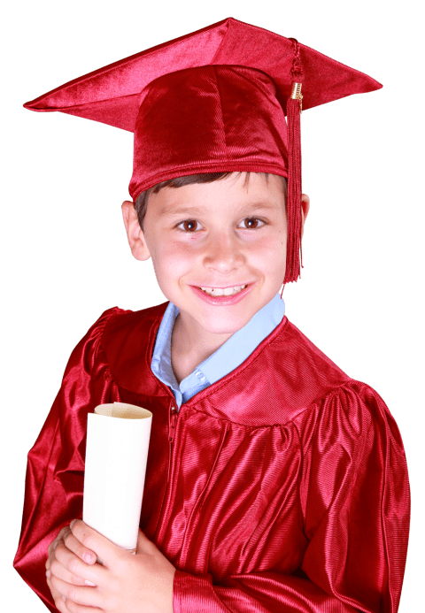 Happy Graduation Student PNG High Quality Image