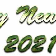 Feliz año nuevo 2021 PNG