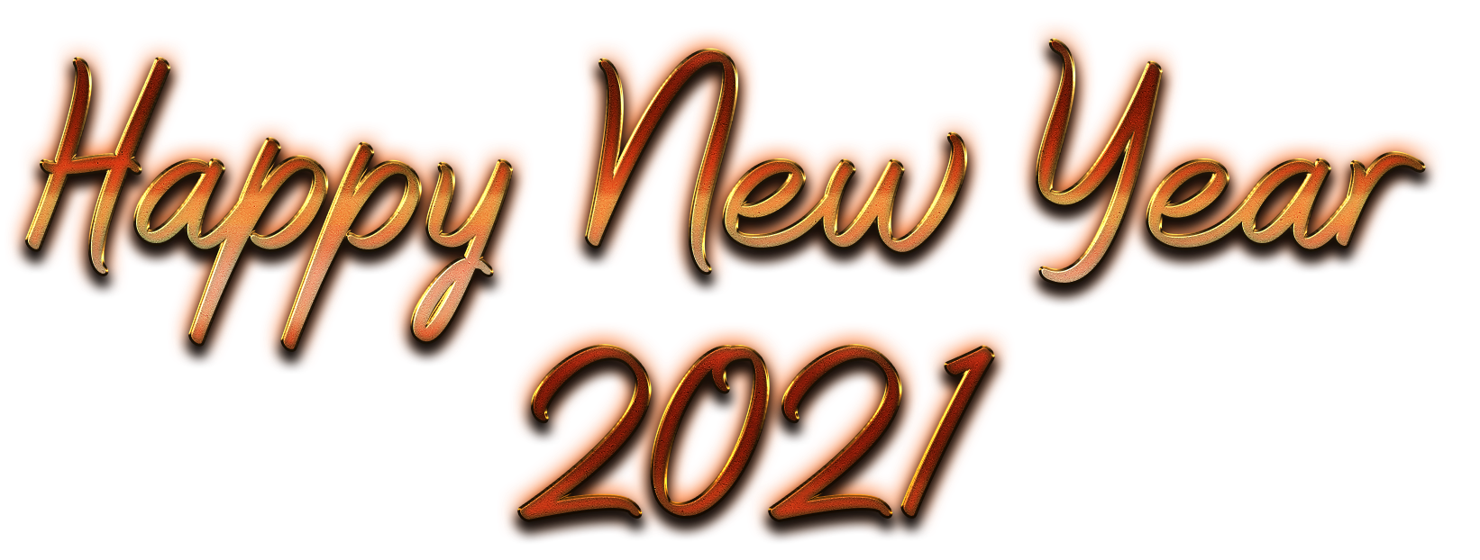 Happy New Year 2021 PNG Clipart