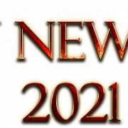 Happy New Year 2021 PNG File