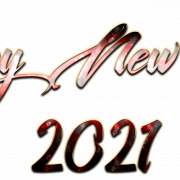 Happy New Year 2021 PNG High Quality Image