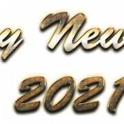 Frohes Neues Jahr 2021 PNG Bild