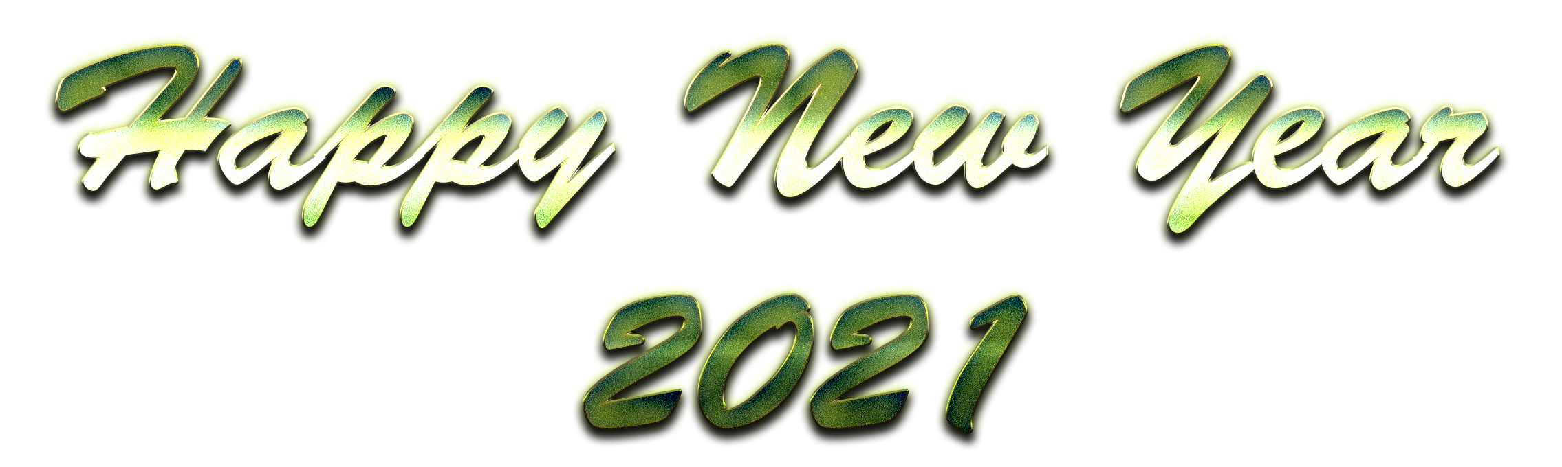 Happy New Year 2021 PNG