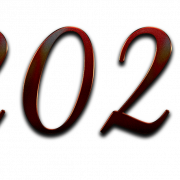 สวัสดีปีใหม่จดหมาย 2021 PNG รูปภาพ