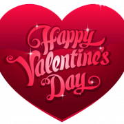 Happy Valentines Day Heart PNG