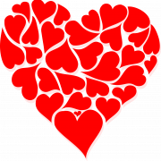 Happy Valentines Day Heart PNG File