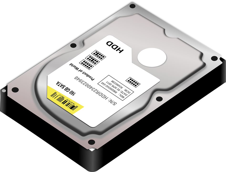 Hard Disk Drive PNG Pic