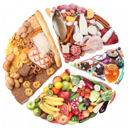 Gezond voedsel Dieet PNG -afbeelding