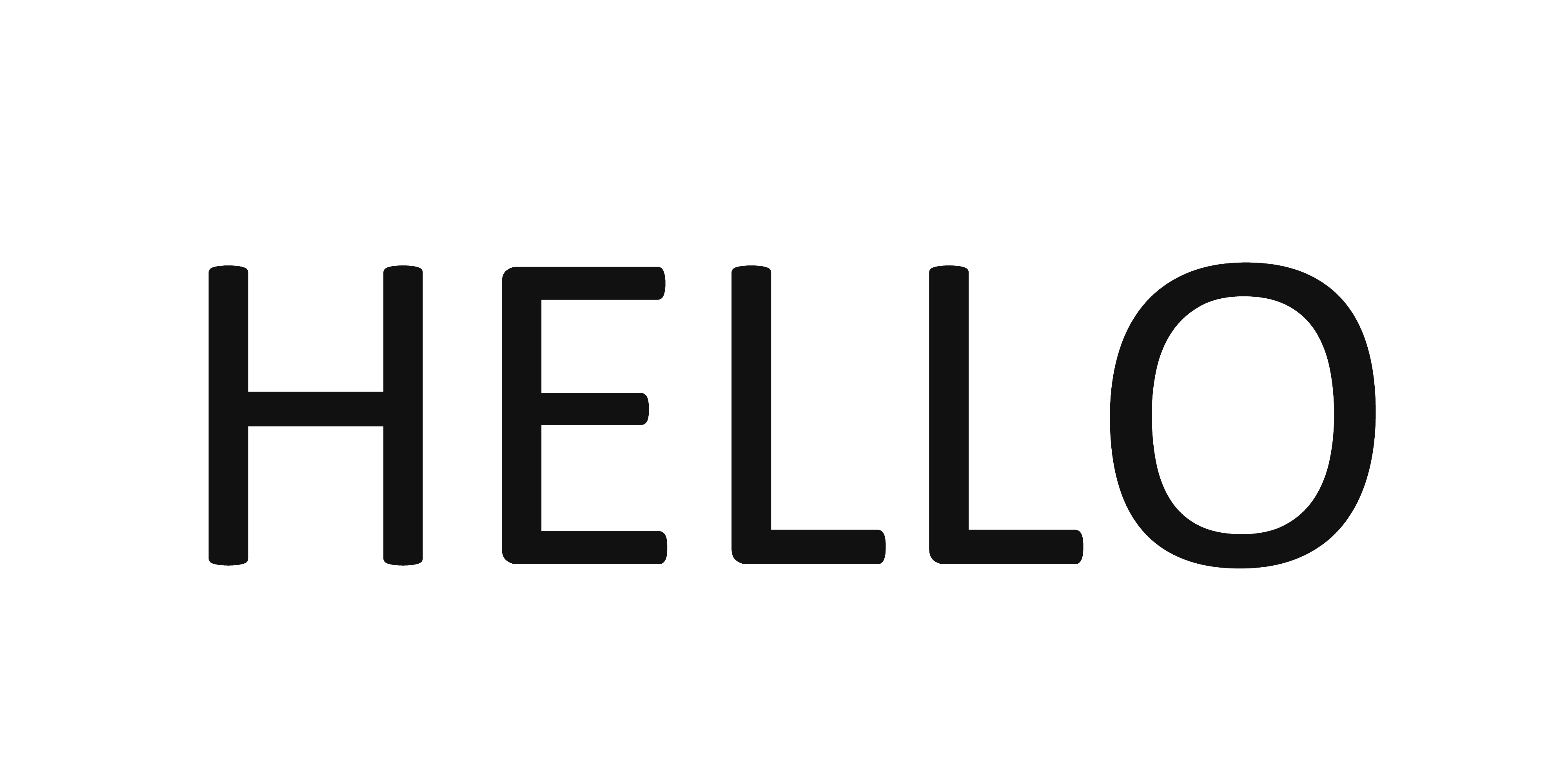 Hello Word PNG High Quality Image