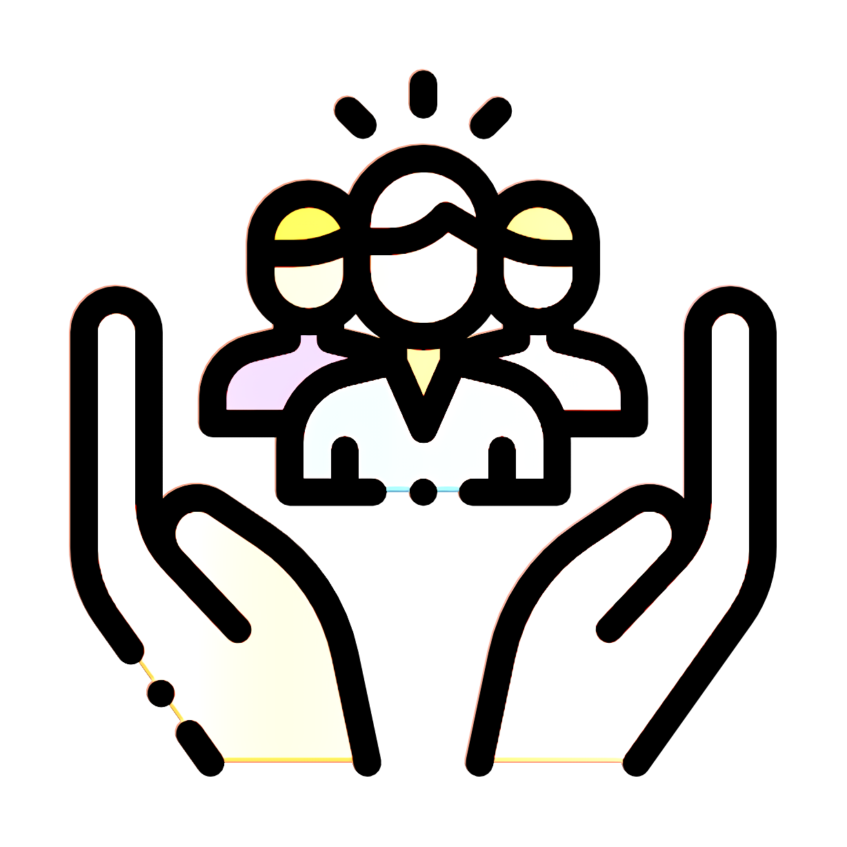 Helping Hands PNG Clipart