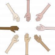 Aider les mains png pic