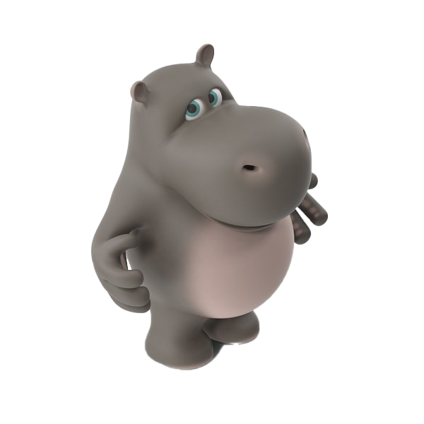 Hippo PNG High Quality Image