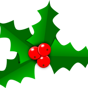 Holly Christmas PNG Download grátis