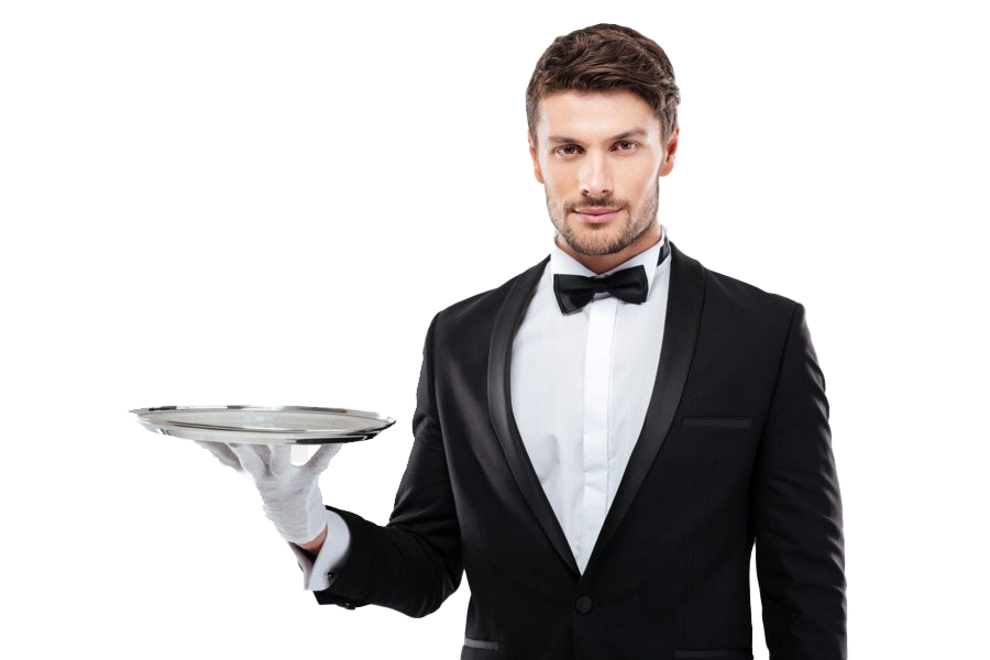 Hotel Waiter PNG Clipart