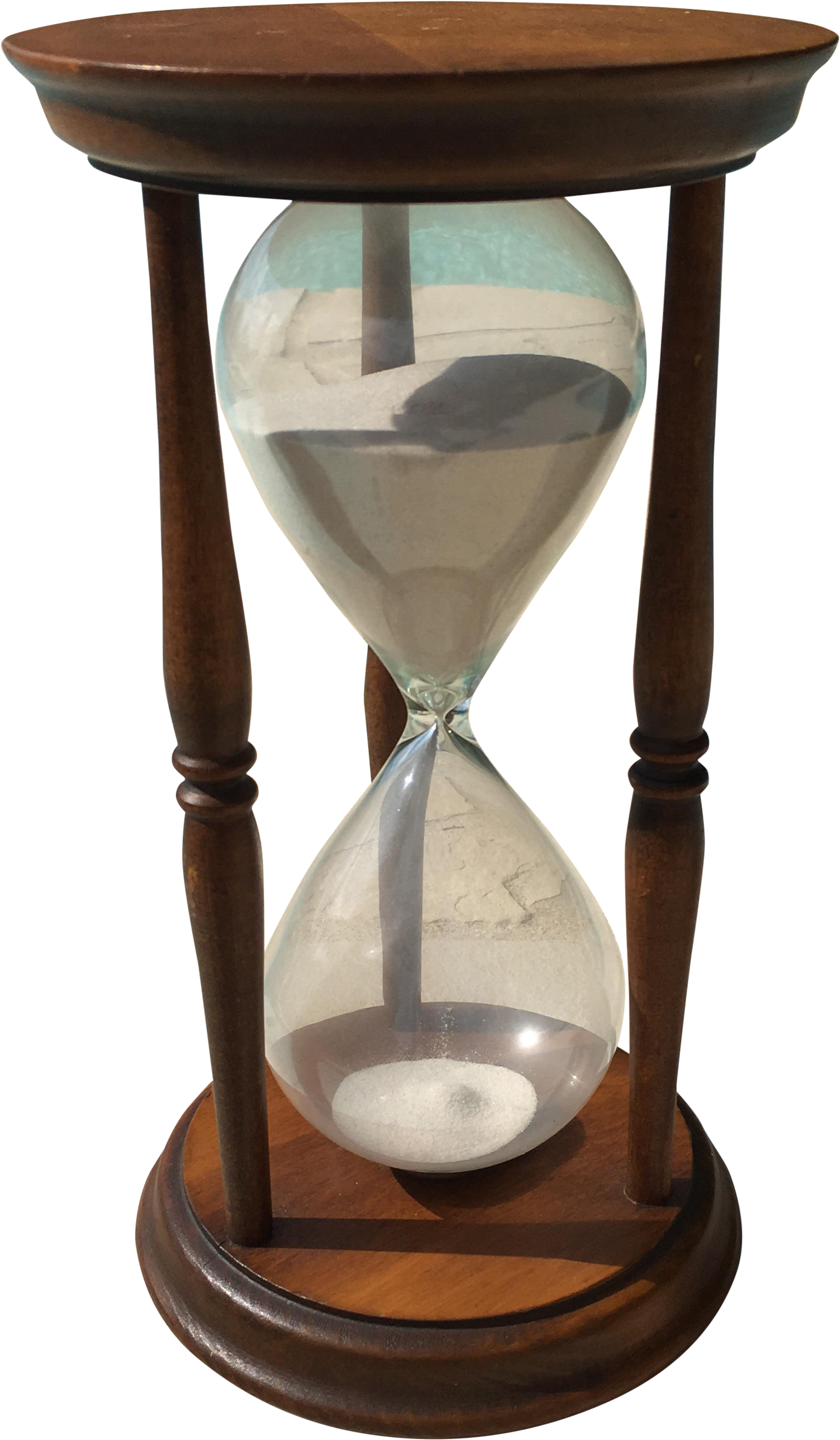 Hourglass Sand Clock PNG HD Image
