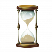 Hourglass Sand Clock PNG Image File