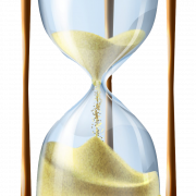 Hourglass Sand Clock PNG Picture