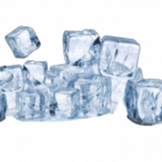 Eiswürfelwasser transparent