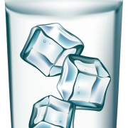 Ice Water Glass PNG File