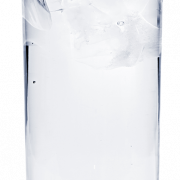 صورة زجاجية ماء الجليد PNG