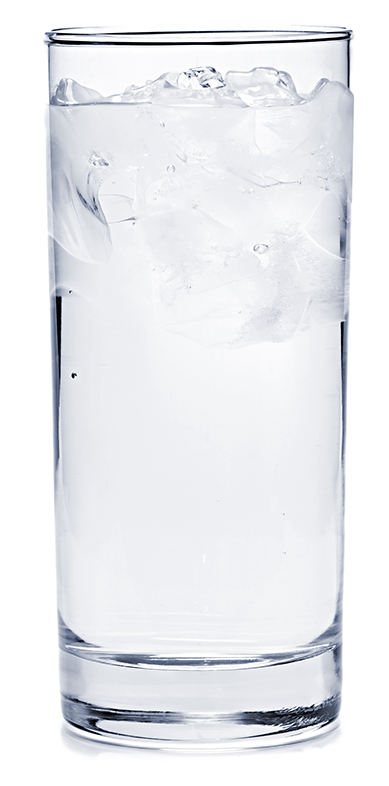 Ice Water Glass PNG Picture