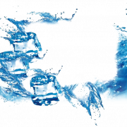 File PNG dellacqua ghiacciata