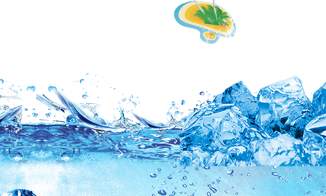 Ice Water PNG HD Image
