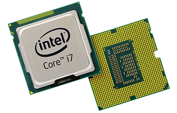 Intel Computer Processor PNG High Quality Image